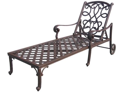 chaise lounge chair metal